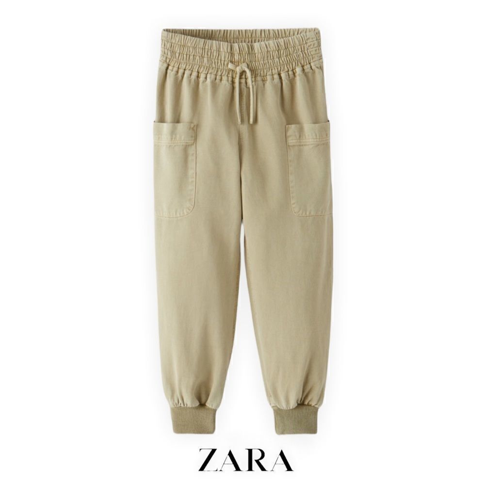ZARA Kids | Greenish | JOGGING PANTS WITH POCKETS